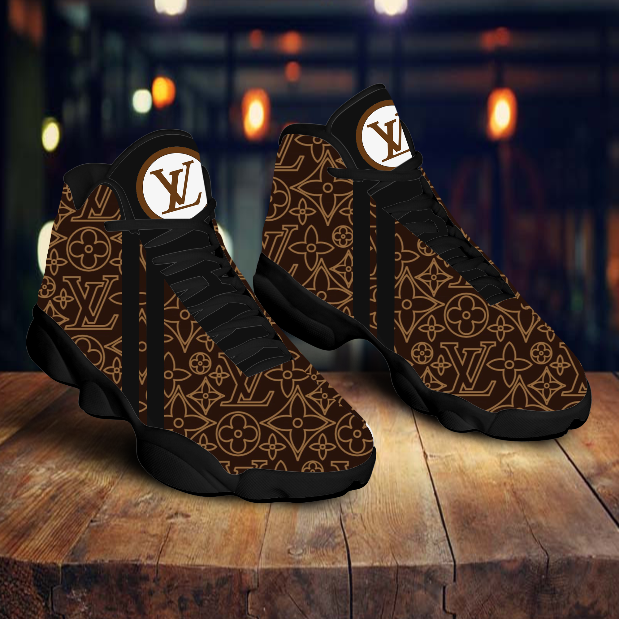 Luxury louis vuitton brown air jordan 13 sneakers shoes hot louis vuitton gifts for men women hot 2023