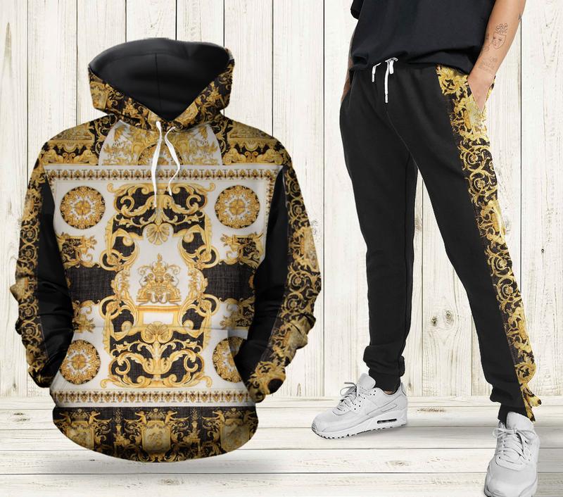 Gianni versace hoodie sweatpants pants hot 2023 luxury brand clothing clothes outfit for men