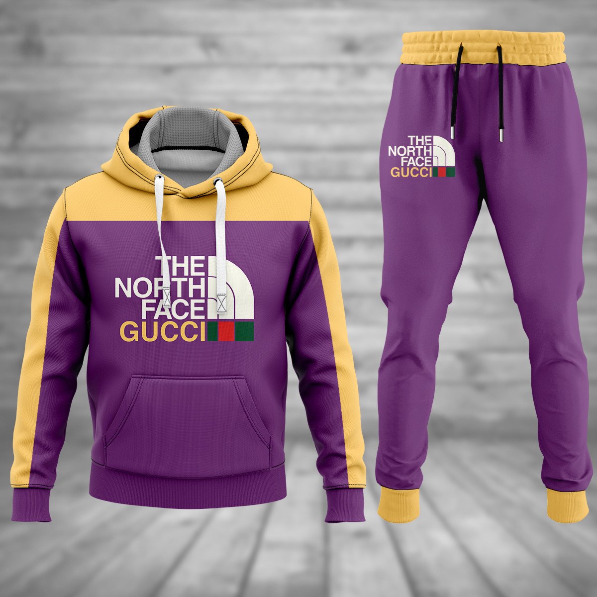 Gucci the north face hoodie sweatpants pants hot 2023 luxury brand clothing clothes outfit for men