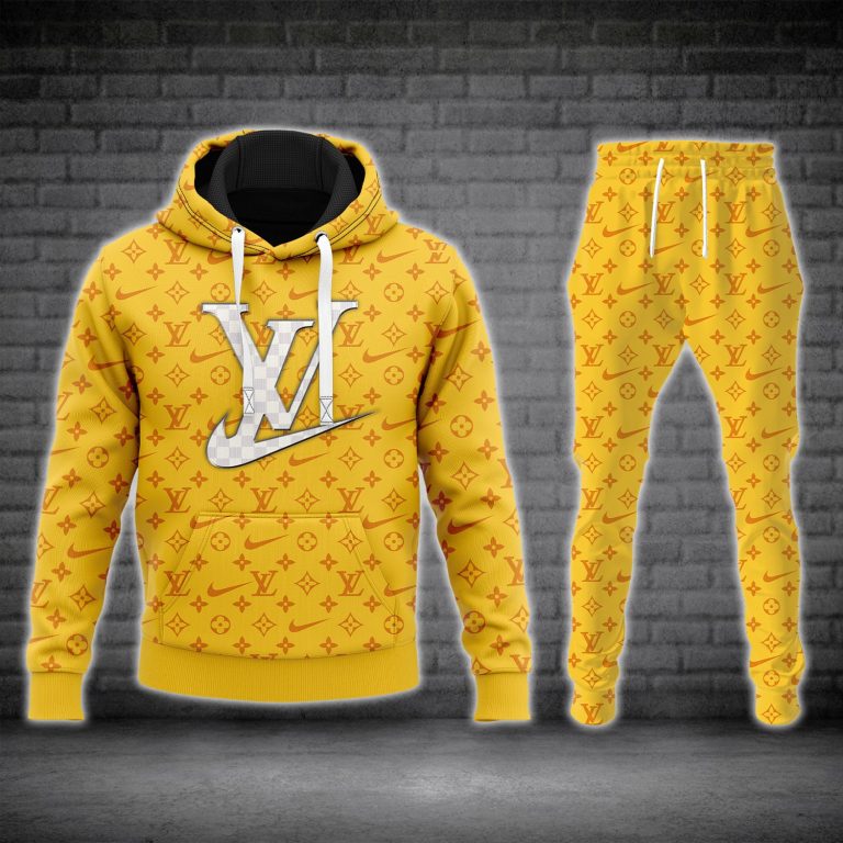 Louis vuitton nike hoodie sweatpants pants hot 2023 lv luxury clothing clothes outfit for men