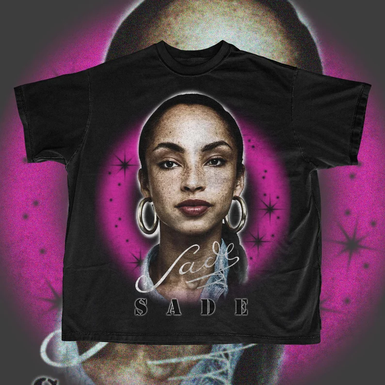 Vintage sade smooth operator t-shirt - a timeless classic|sade vintage 90's style rap tee|unisex sizes s-2xl|singer|r&b |soul|pop music