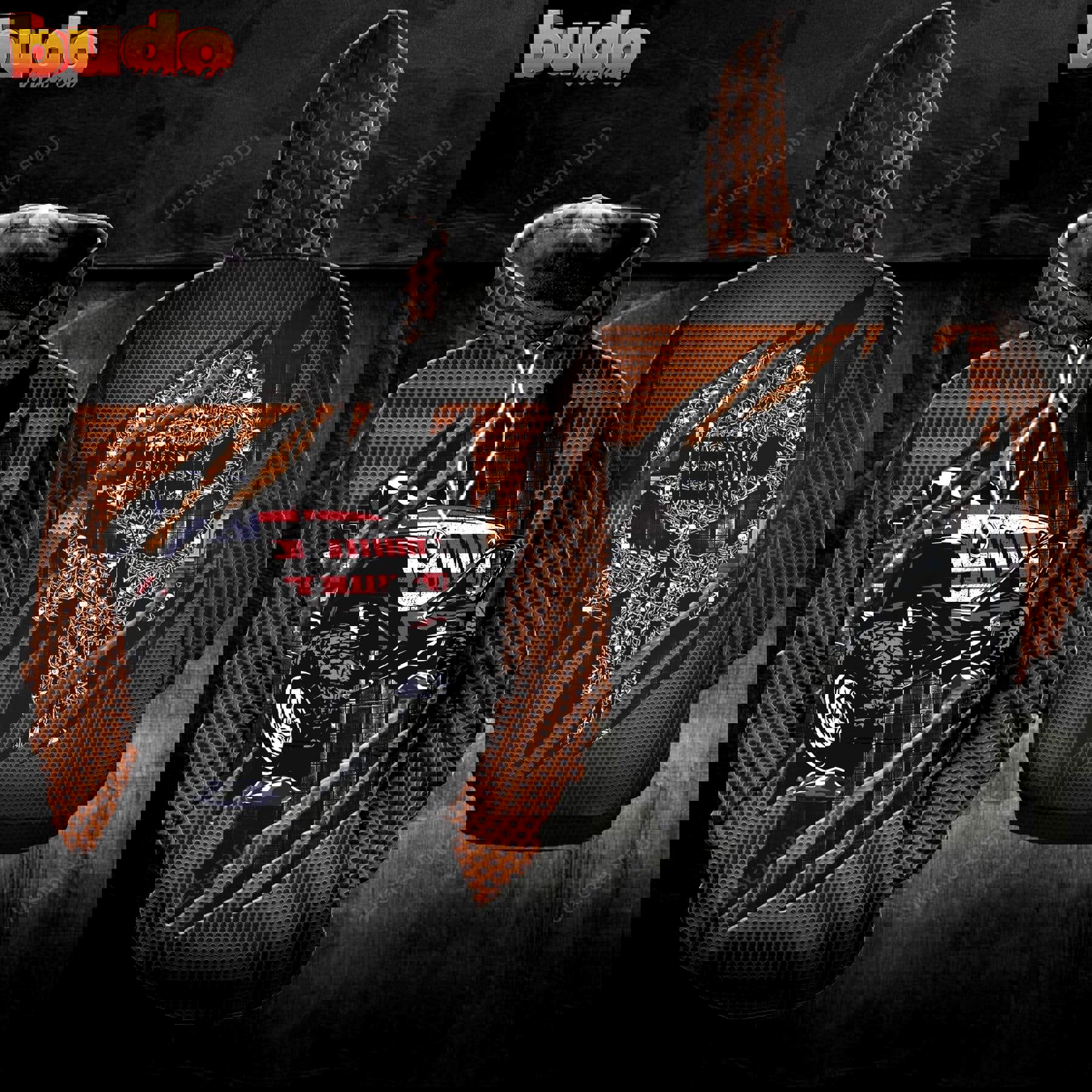 American jeep skull 3d all print hoodie, zip- up hoodie