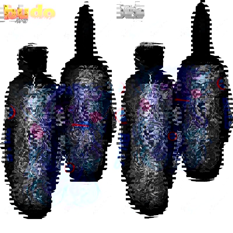 Buffalo bills 3d all over print hoodie, zip-up hoodie