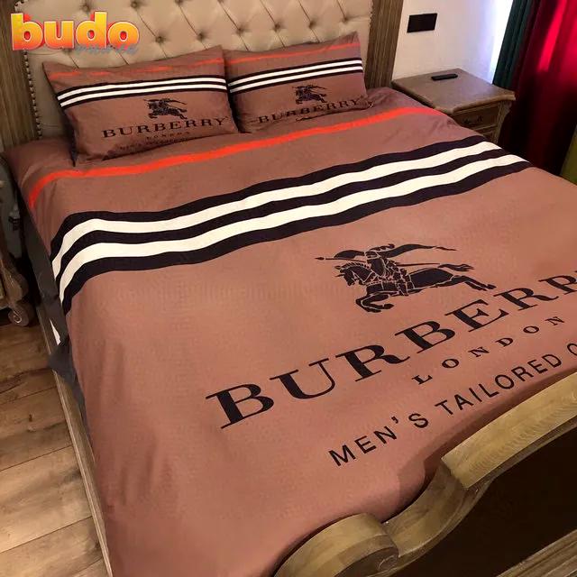 Burberry hot bedding set 3d printed bedding sets quilt sets duvet cover luxury brand bedding decor bedroom sets