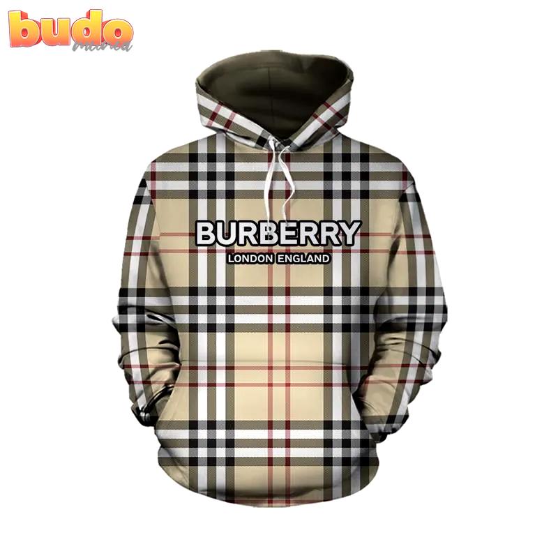 Burberry london england unisex hoodie for men women luxury brand clothing clothes outfit