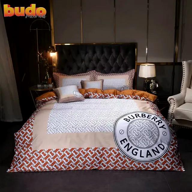 Burberry new hot bedding set 3d printed bedding sets quilt sets duvet cover luxury brand bedding decor bedroom sets