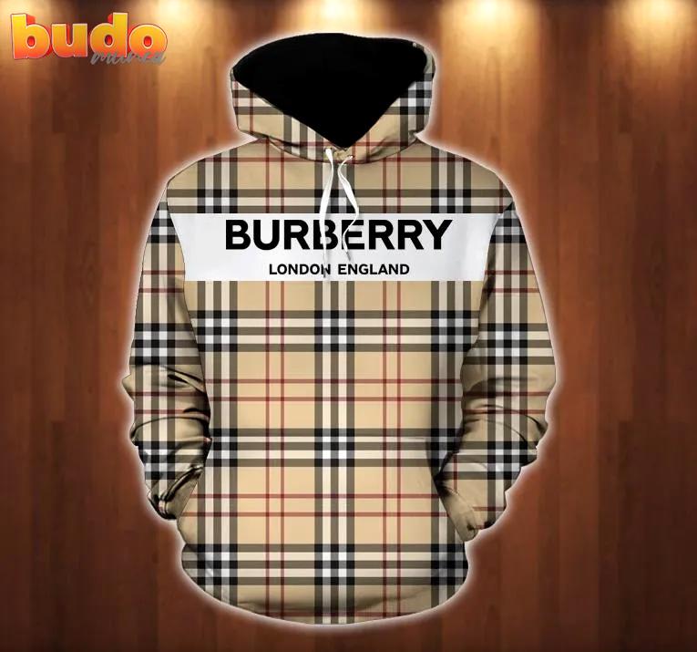 Burberry unisex hoodie for men women luxury brand clothing clothes outfit
