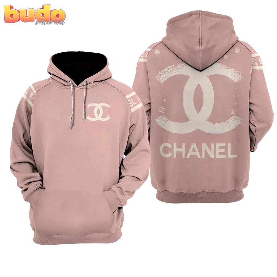 Chanel pastel luxury unisex premium hoodie luxury brand outfit for men women