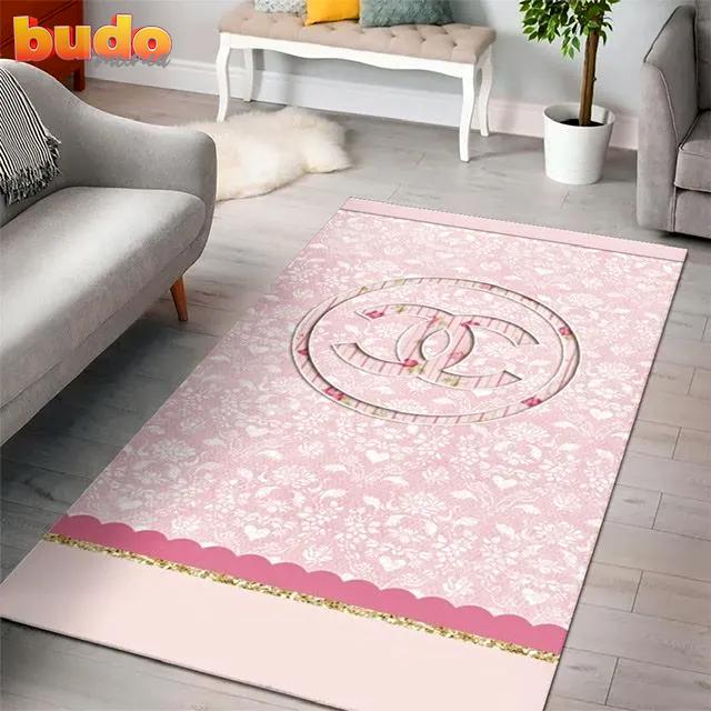 
                chanel pinky luxury fashion luxury brand premium rug carpet home decor
            