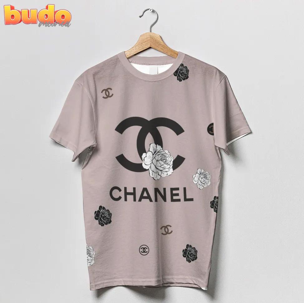 Chanel sepia luxury brand premium unisex t-shirt outfit for men women