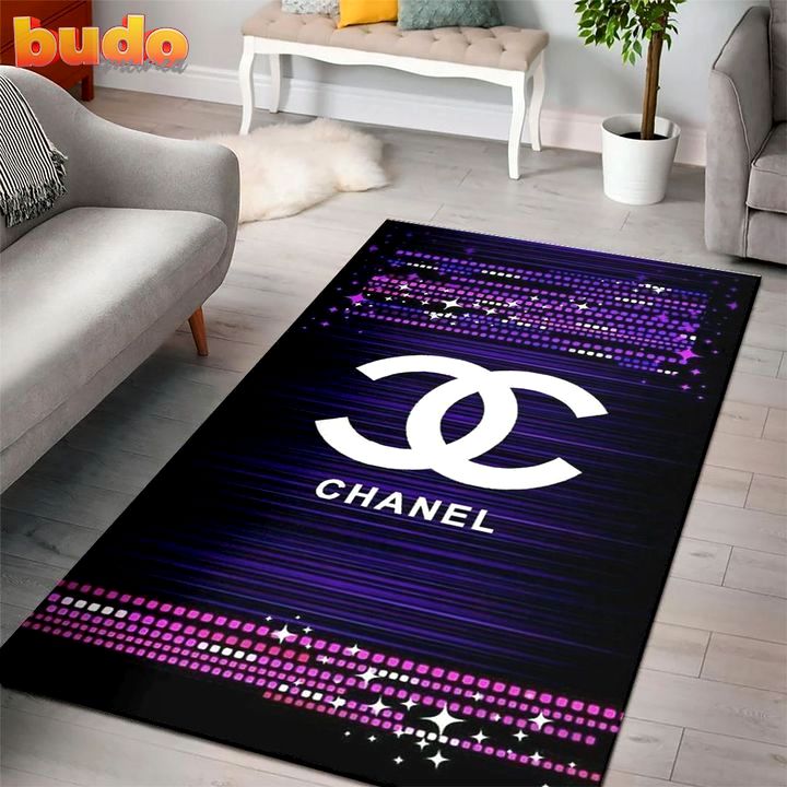 
                chanel twinkle fashion luxury brand premium rug carpet home decor
            