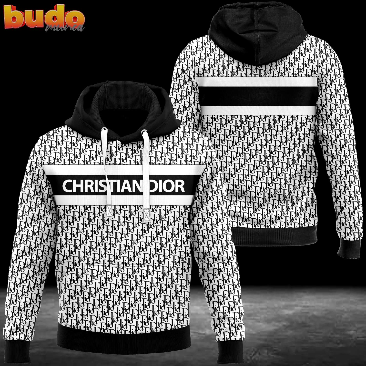 Dior luxury unisex hoodie luxury brand outfit for men women