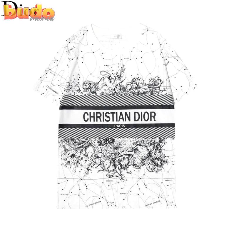 Dior white luxury brand premium unisex t-shirt outfit for men women