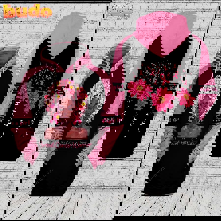 Faith hope love breast cancer warrior 3d all print hoodie, zip- up hoodie