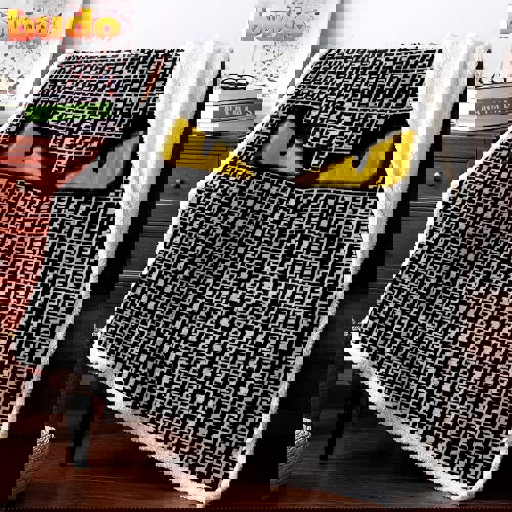 Fendi fashion luxury brand premium blanket fleece home decor