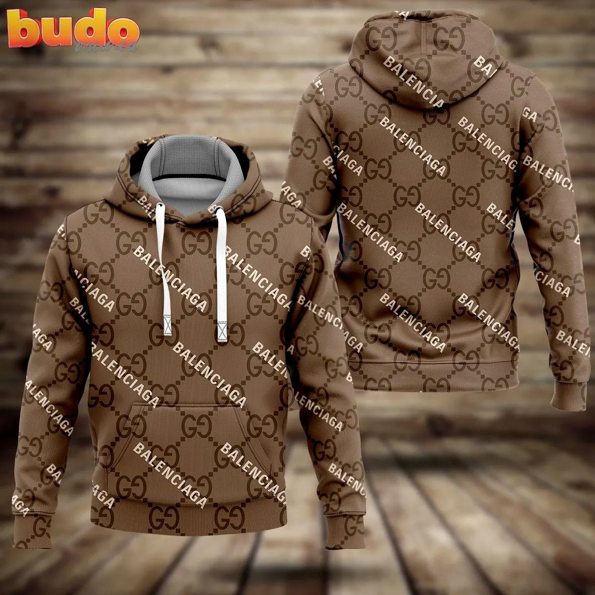 Gucci balenciaga hoodie luxury brand clothing clothes outfit for men
