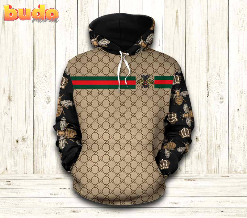 Gucci bee unisex hoodie for men women luxury brand outfit