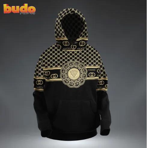 Gucci black hoodie luxury brand clothing clothes outfit for men