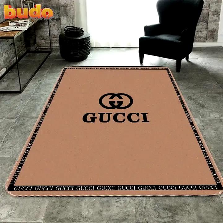 
                gucci brown rug fashion rug carpet home decor luxury brand
            