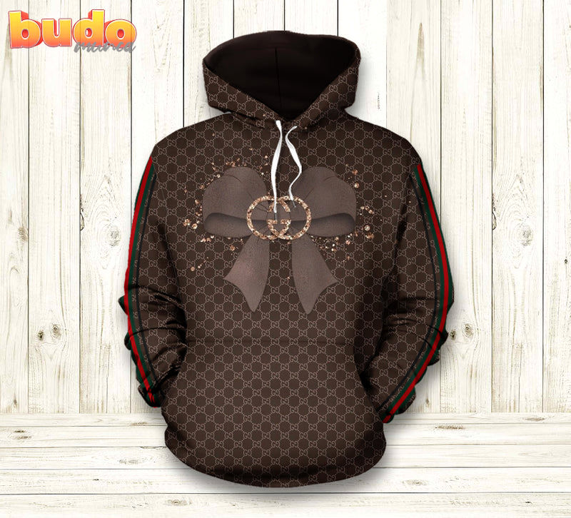 Gucci brown unisex hoodie for men women luxury brand outfit
