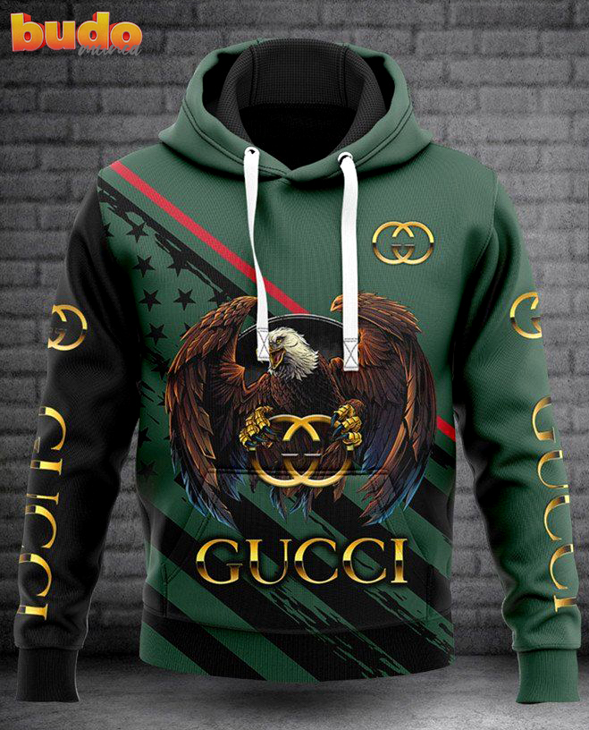 Gucci eagle fashion luxury brand hoodie for men women