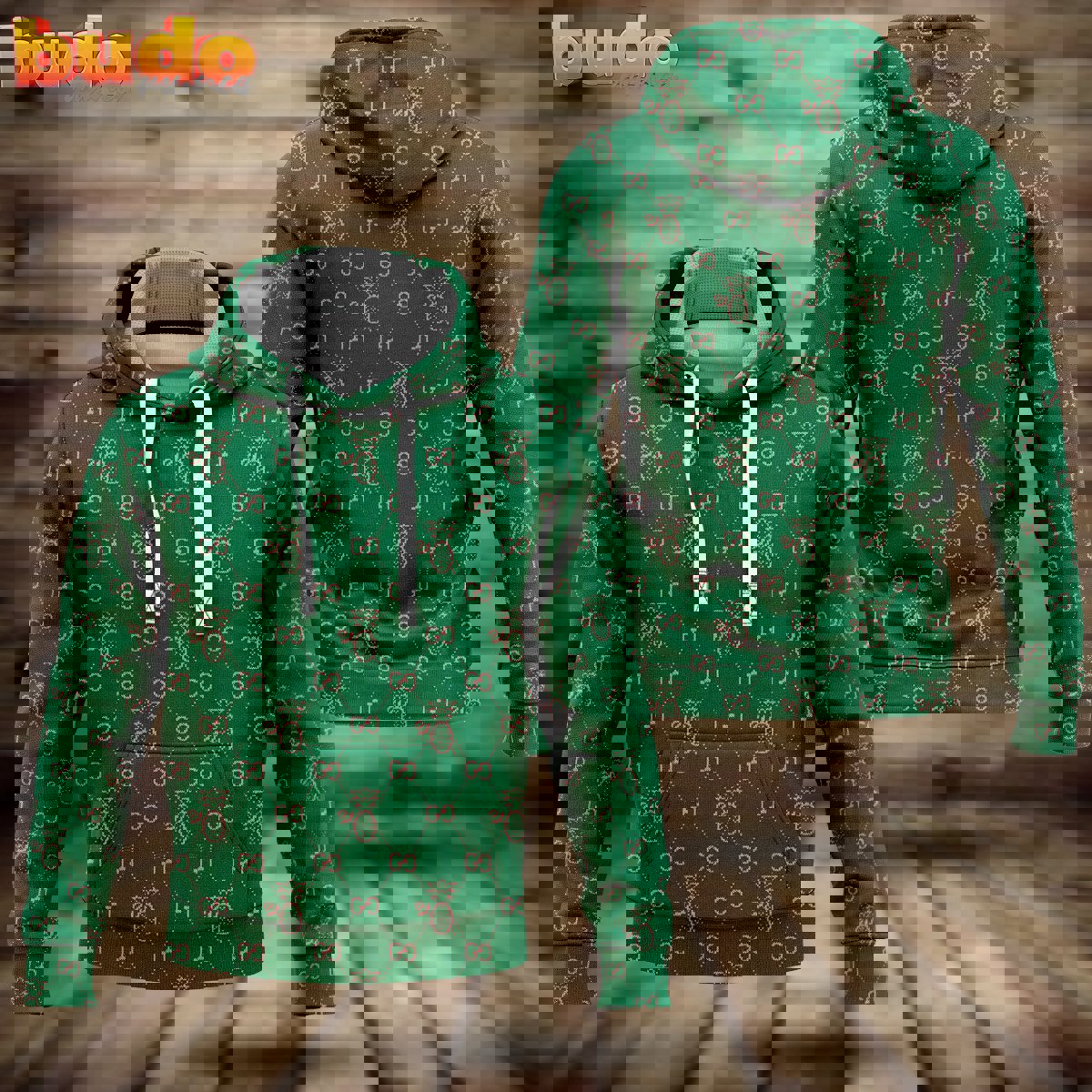 Gucci green fashion luxury brand hoodie for men women