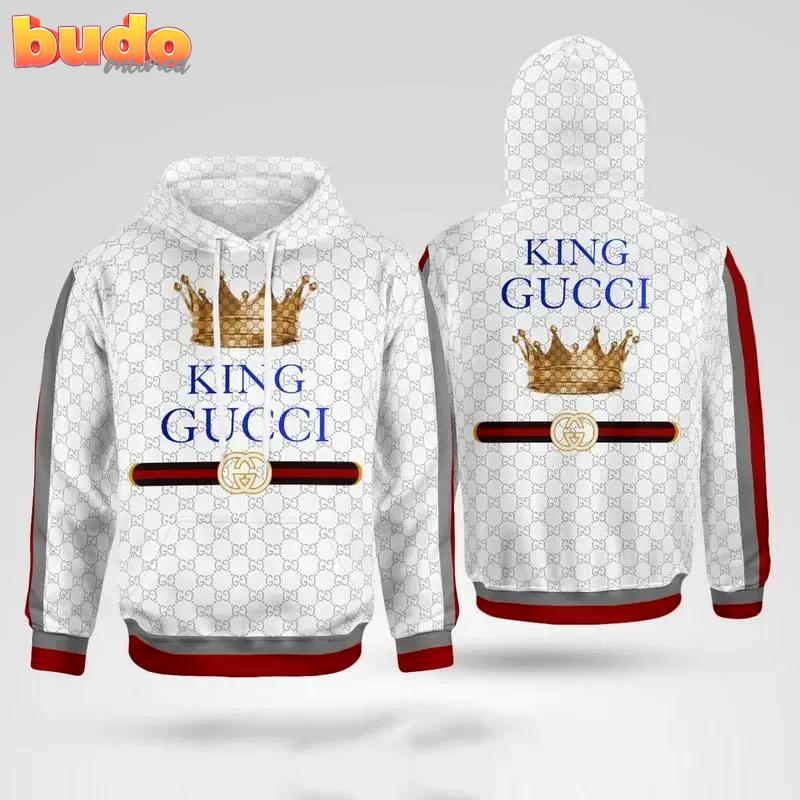 Gucci king unisex hoodie gucci logo hoodie for men women