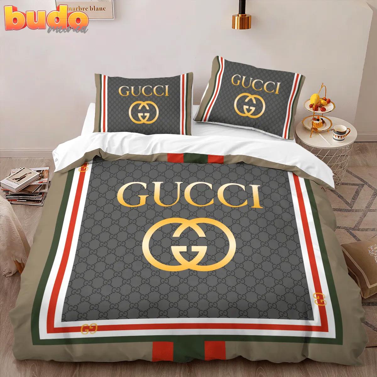 Gucci limited luxury brand high-end bedding set home decor