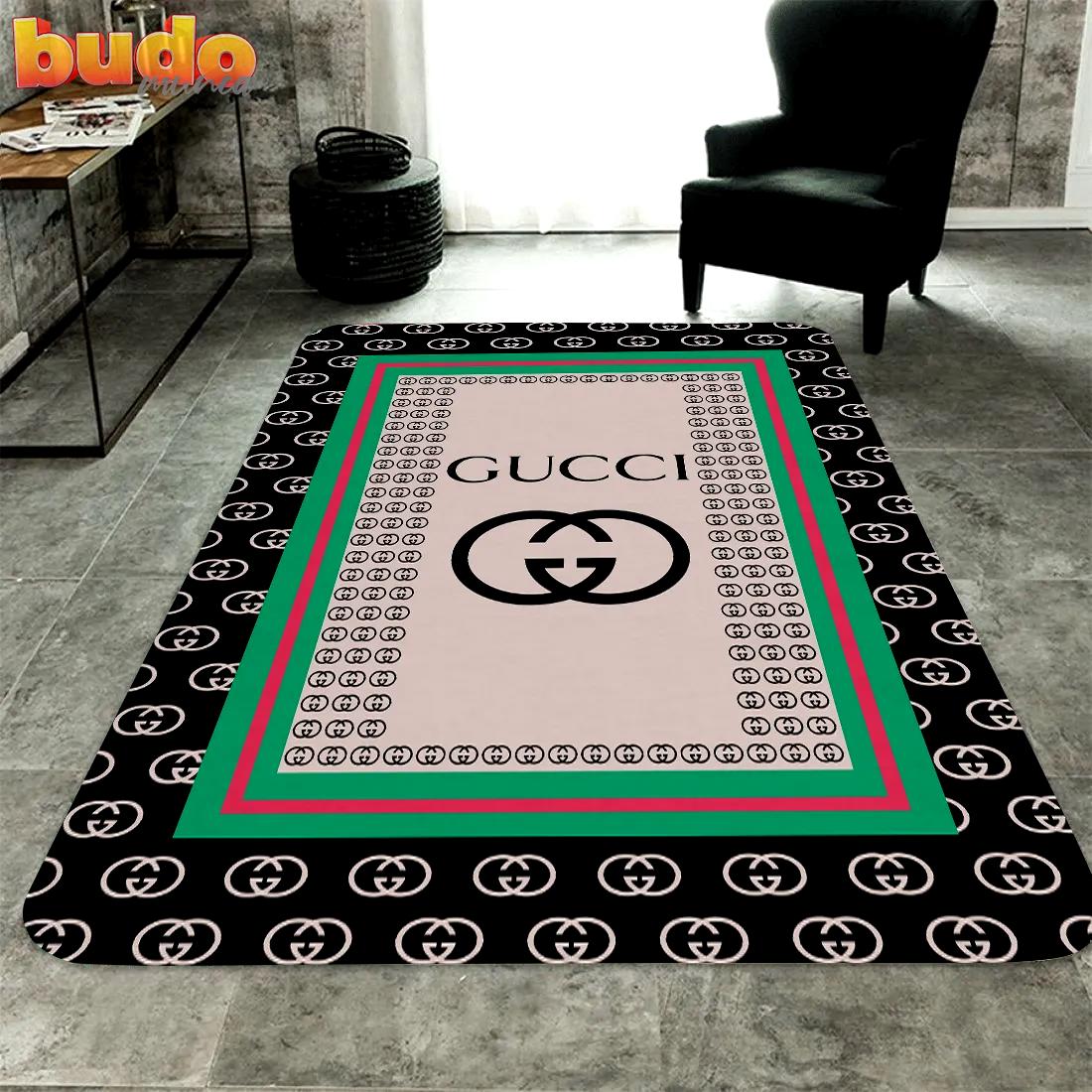 
                gucci new luxury fashion luxury brand premium rug carpet home decor
            