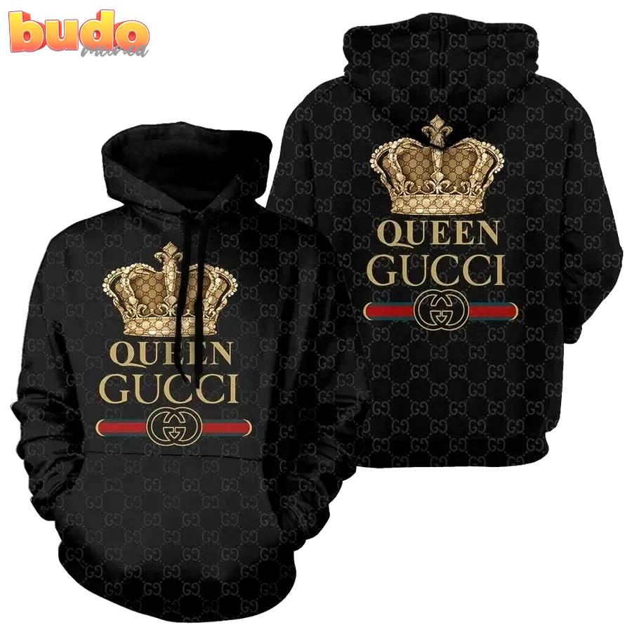 Gucci queen unisex hoodie gucci logo hoodie for men women