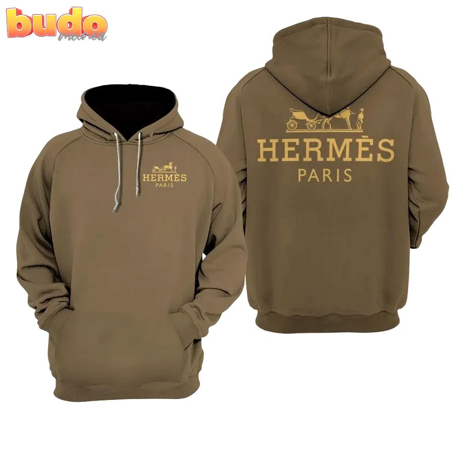 Hermes luxury unisex hoodie luxury brand outfit for men women