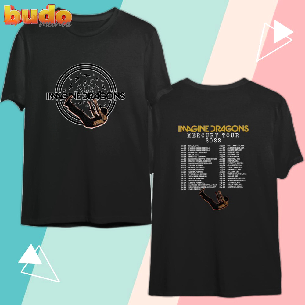 Imagine dragons mercury tour 2022 tshirt