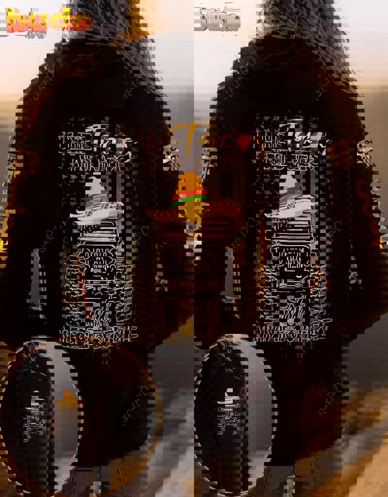 Jeep tacos 3d all print hoodie, zip- up hoodie