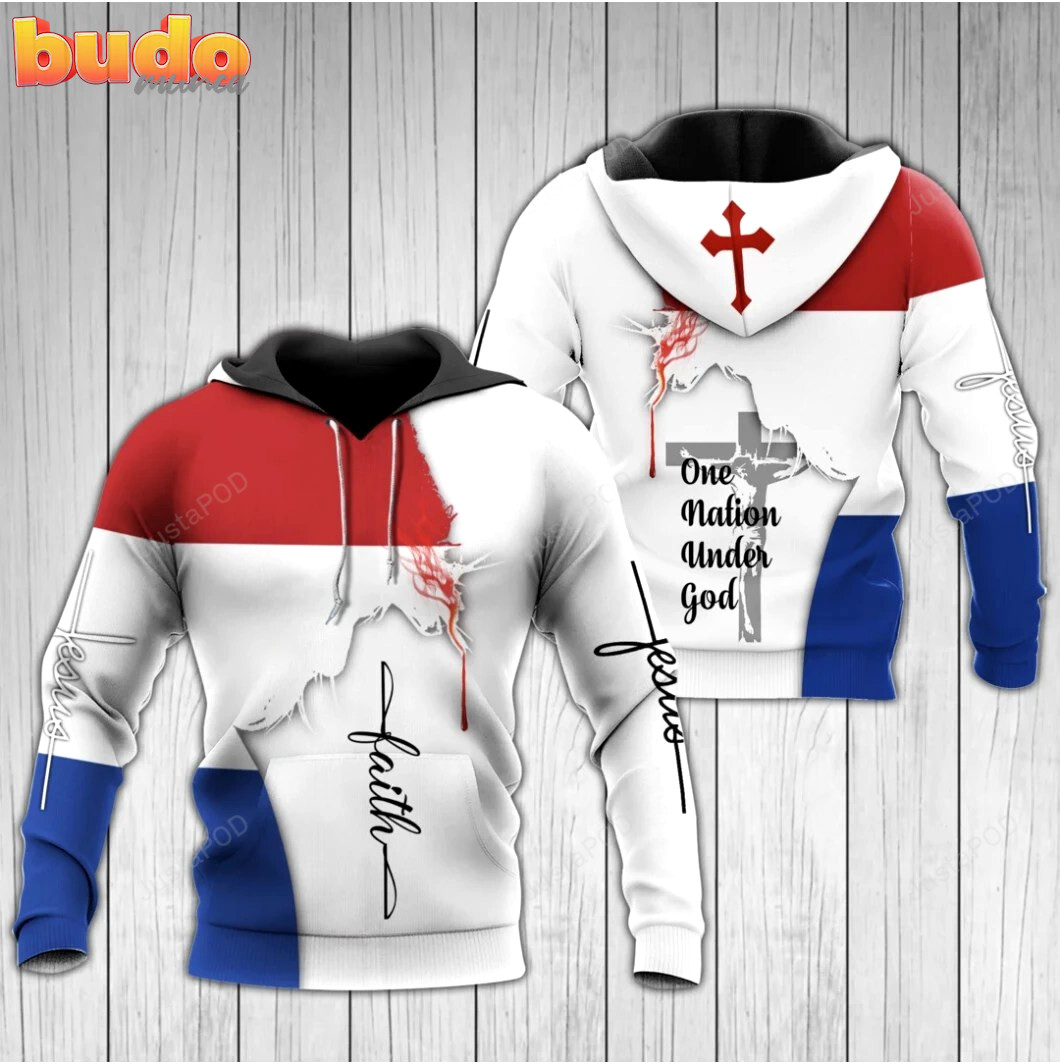 Jesus netherland faith 3d all print hoodie, zip- up hoodie