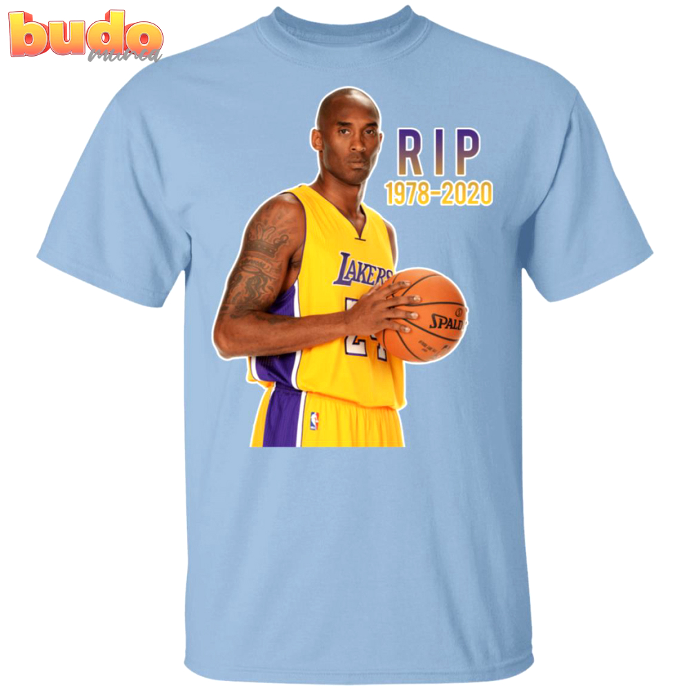Kobe bryant rip 1978 – 2020 basketball t-shirt