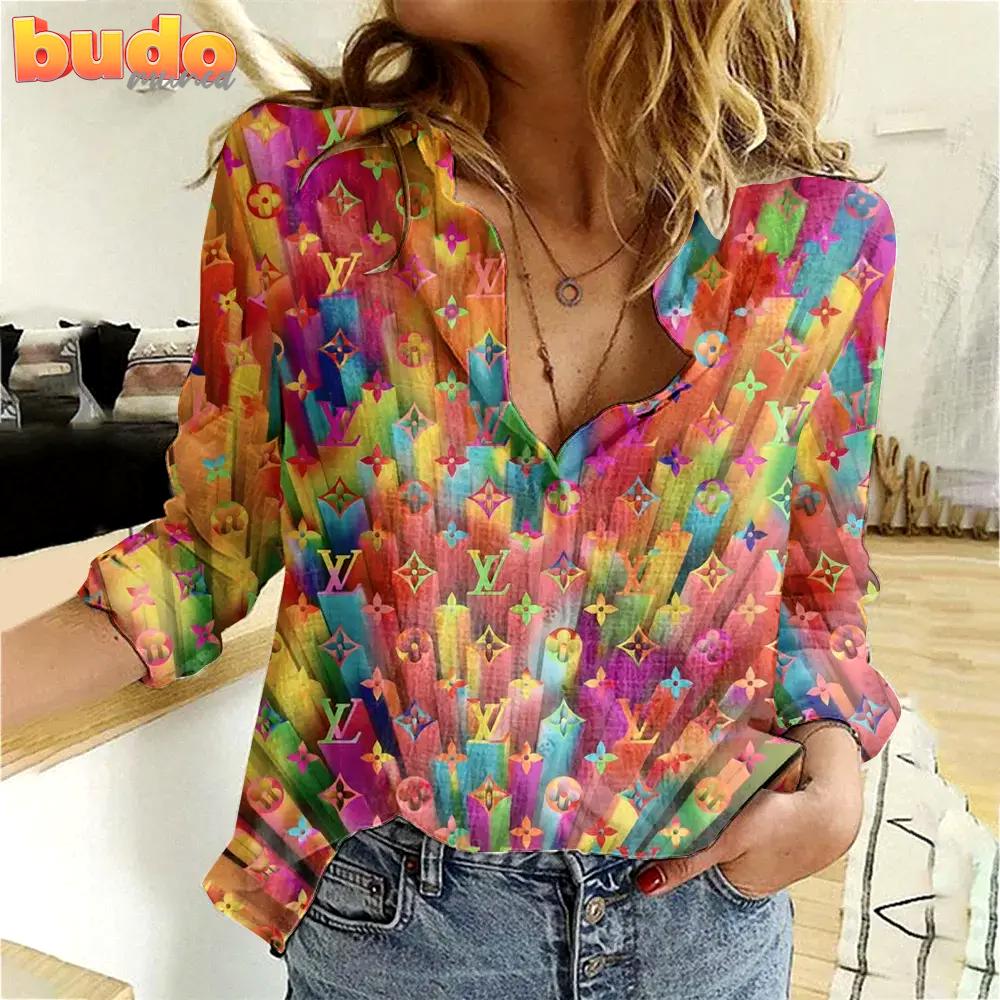 Limited edition louis vuitton women linen shirt luxury