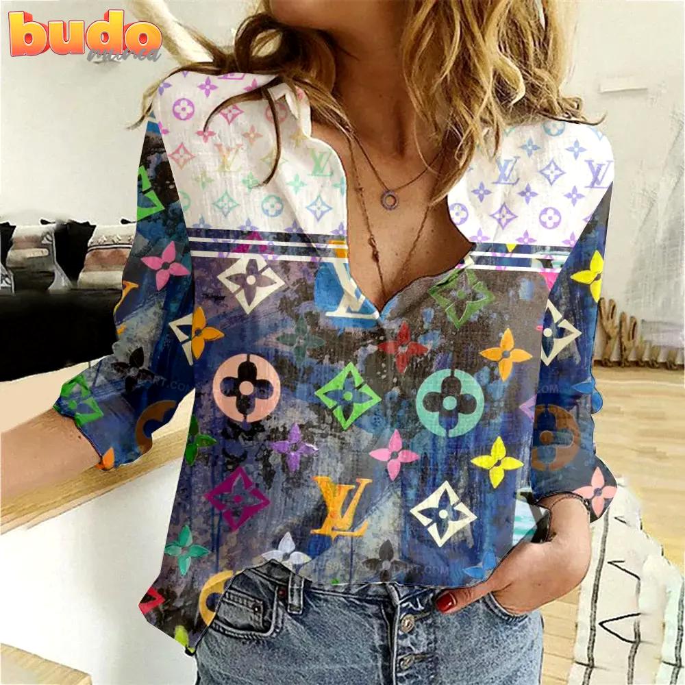 Limited edition louis vuitton women linen tshirt luxury