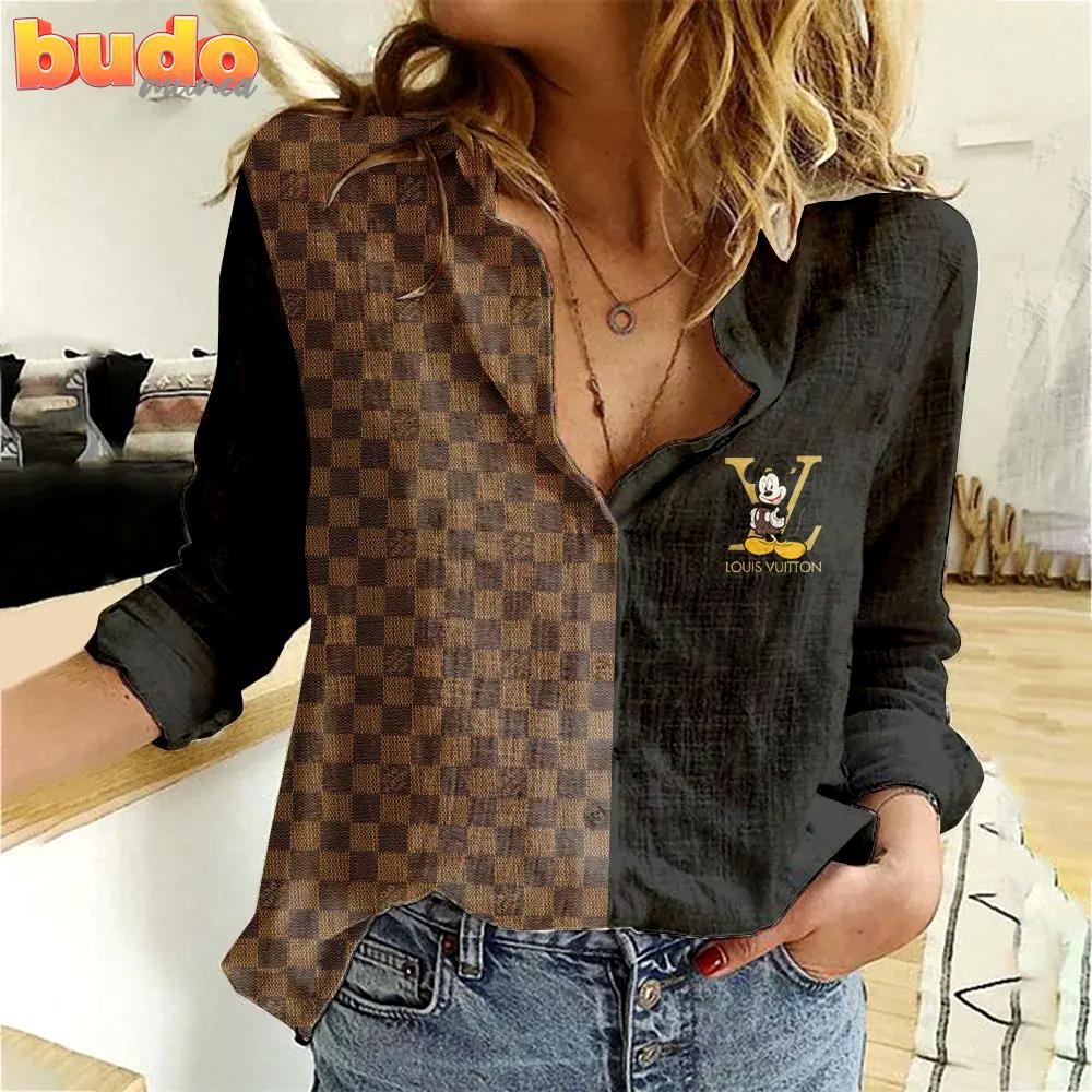 Limited edition louis vuitton women linen tshirt luxury