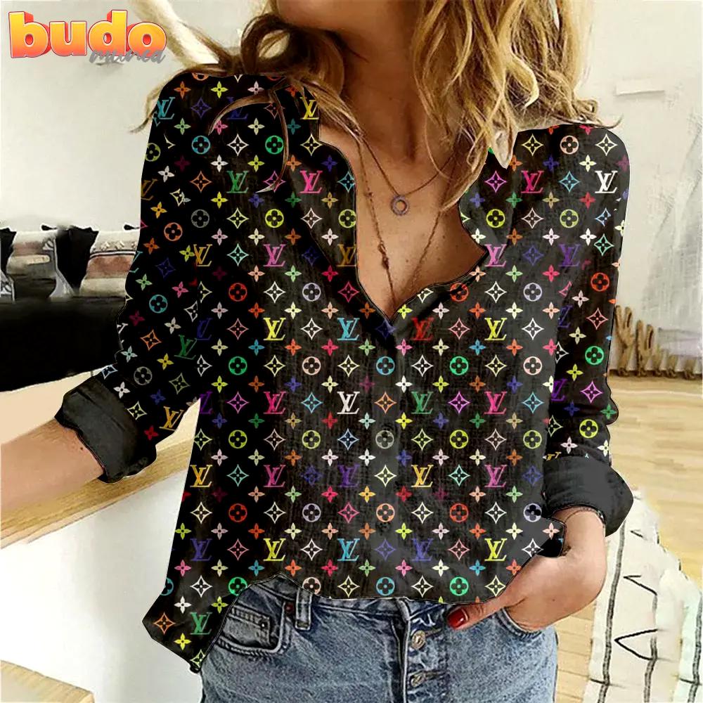 Limited edition louis vuitton women linen tshirt luxury