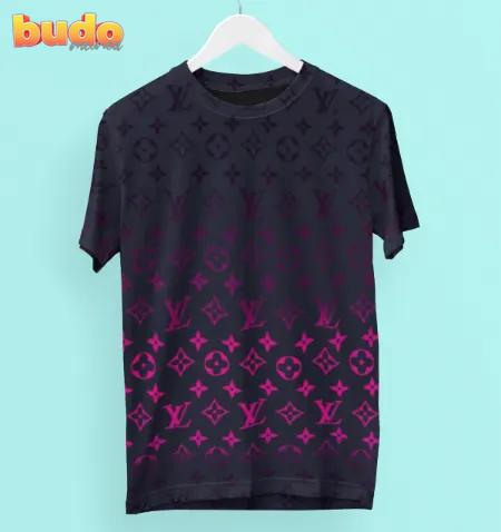 Louis vuitton black pinky premium luxury brand t-shirt for men women