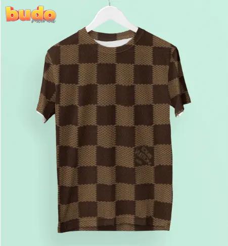 Louis vuitton caro brown luxury brand premium t-shirt outfit for men women