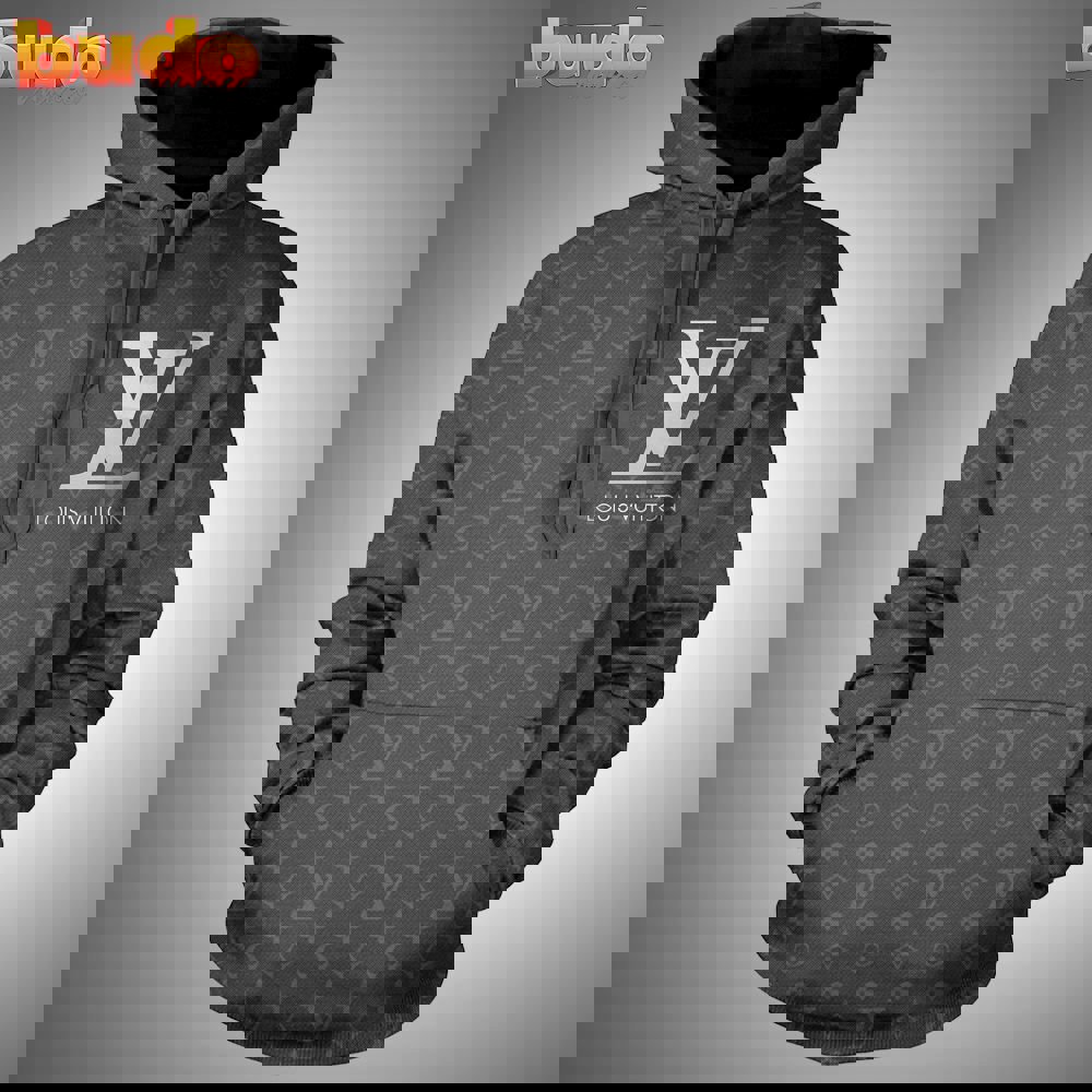 Louis vuitton grey hoodie luxury brand clothing clothes outfit for men women