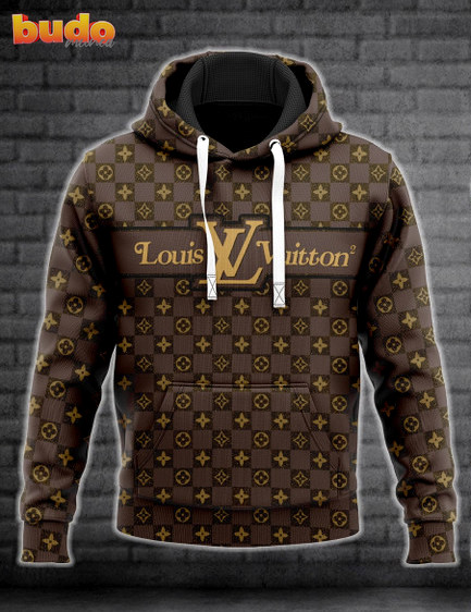 Louis vuitton limed oak logo unisex hoodie luxury brand outfit for men women