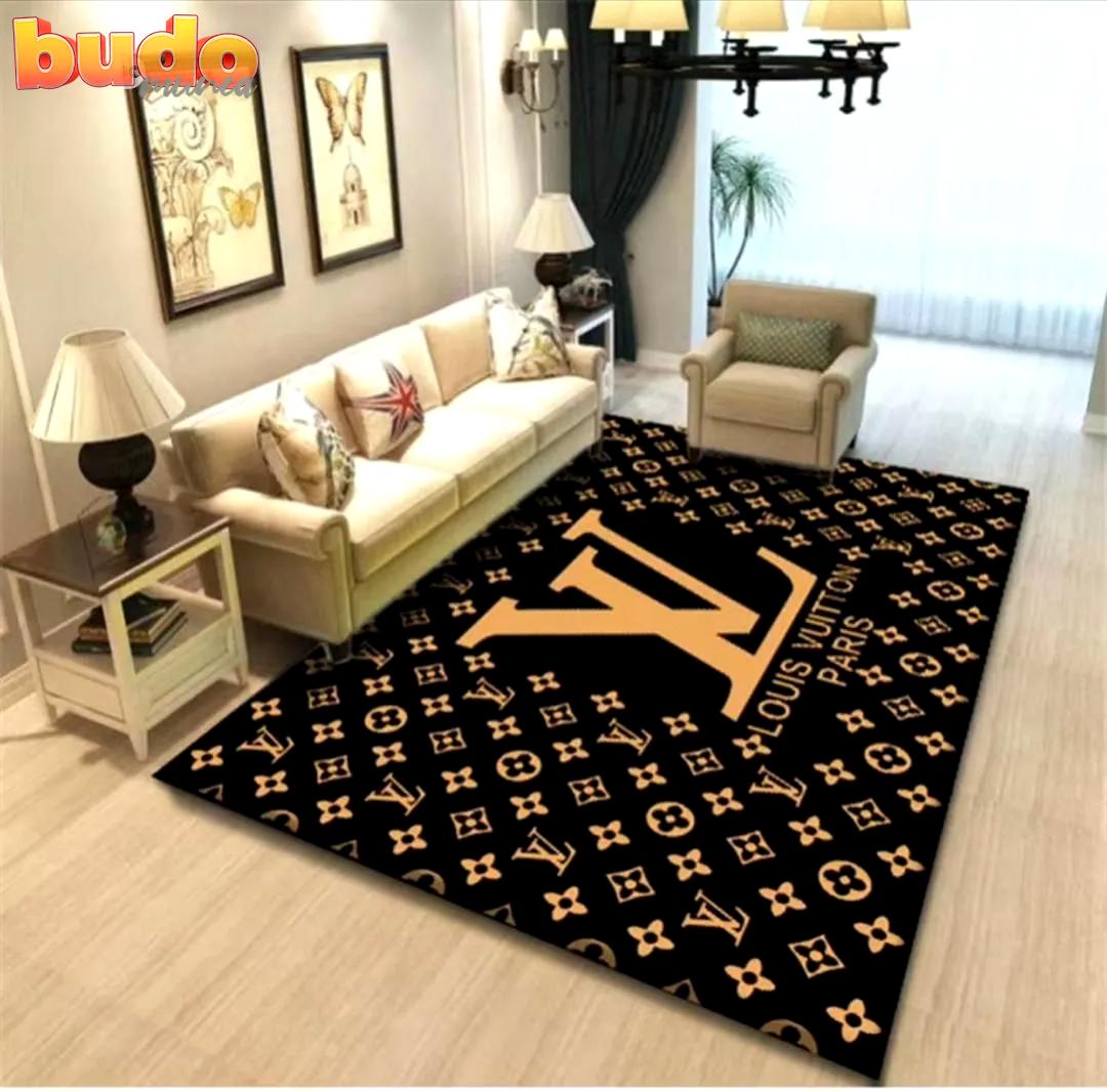 Louis vuitton paris luxury fashion luxury brand rug carpet home decor