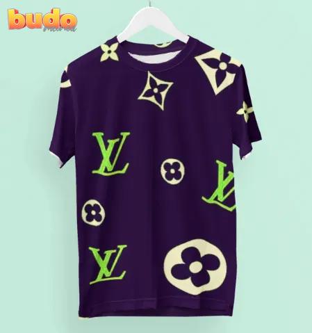 Louis vuitton purple luxury brand premium t-shirt outfit for men women