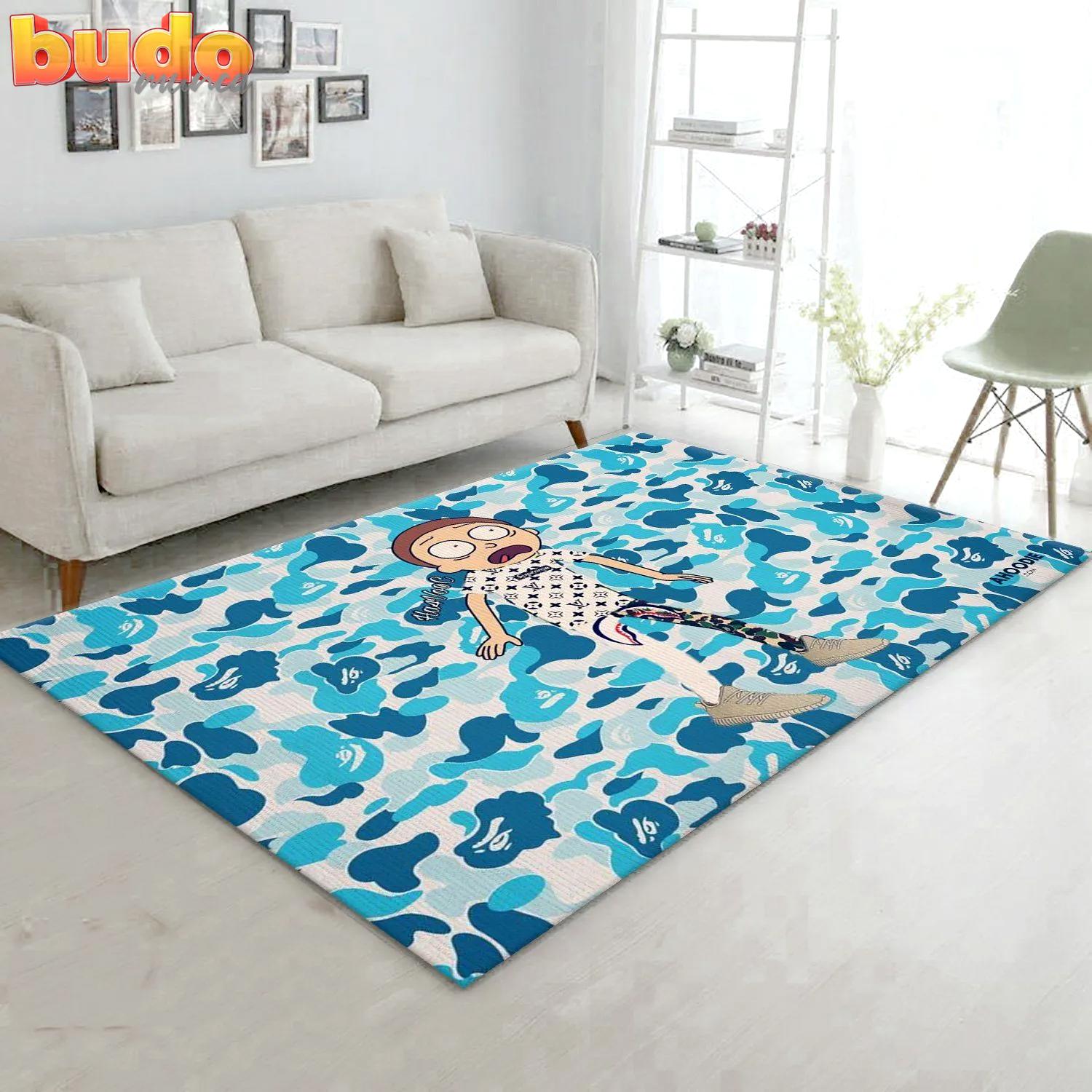 
                louis vuitton supreme bape rug carpet home decor luxury brand special gift
            