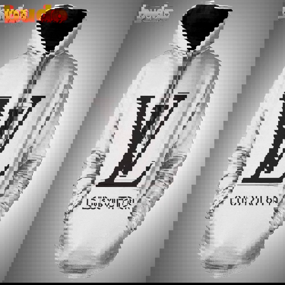 Louis vuitton white hoodie luxury brand clothing clothes outfit for men women