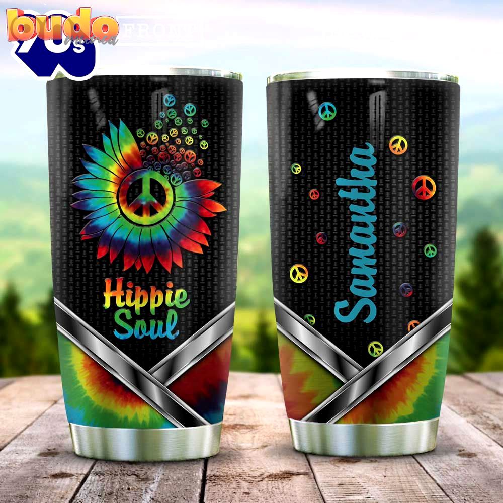 Metal hippie sunflower tie dye…