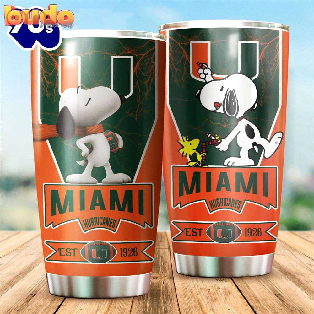 Miami hurricanes snoopy all over…