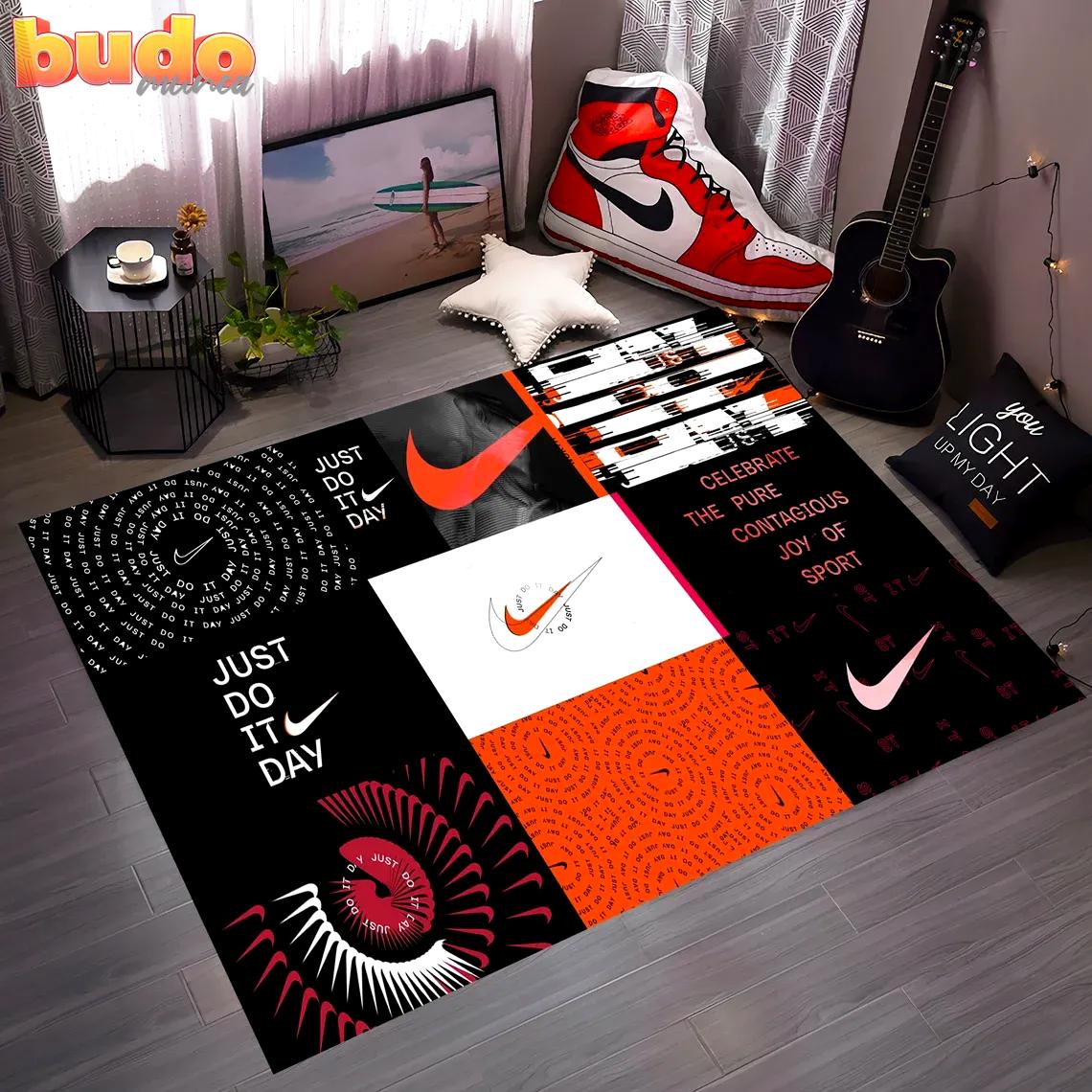 
                nike just do it rug carpet home decor luxury brand special gift
            